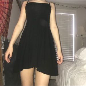 classic black dress